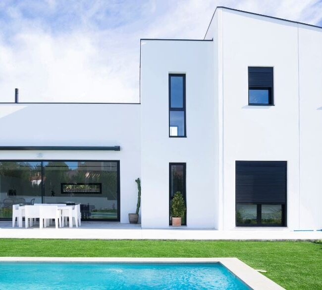 Interesado En Las Casas Modernas De Hormigon Con Estilo Pmp